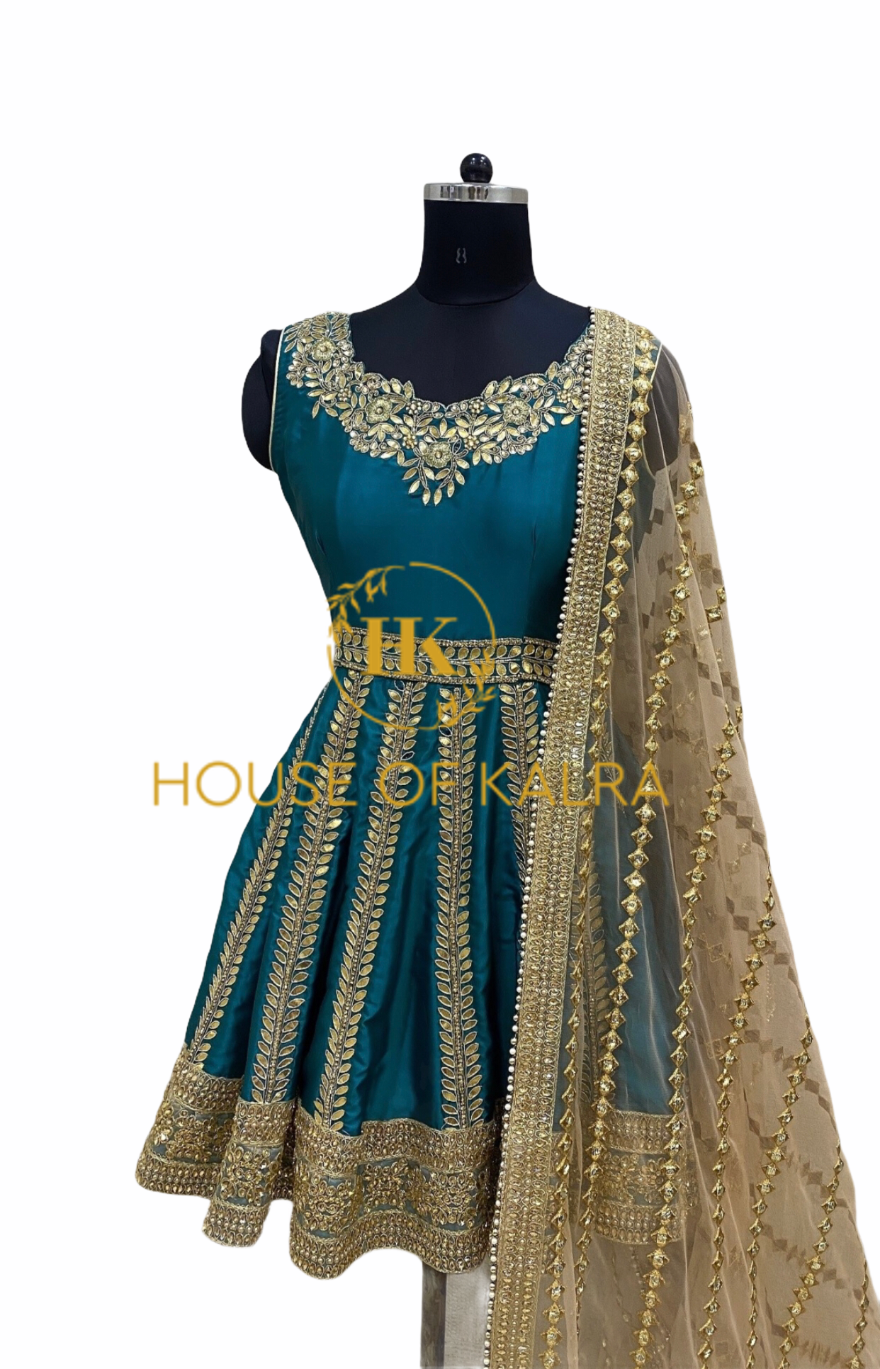 bridal Anarkali suit online shopping at House Of Kalra.