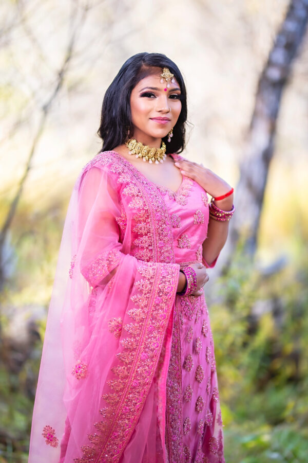 SUDHA Pink Indian Designer Lehenga